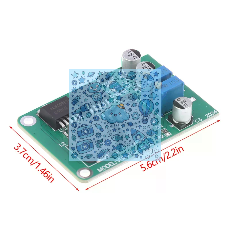 VGH VGL DC Module For Repairing LCD Panel Y Broken Color Abnormal Horizontal Line TV Module Voltage Adjust Tool