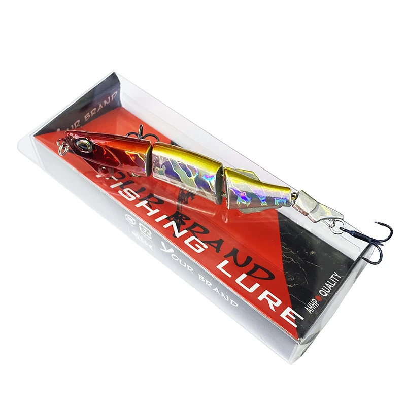 

5.8g 90mm Multi Jointed Sinking Pencil Fishing Lures Walking The Dog Artificial Bait Wobblers for Pike Bass Swimbait Accessories