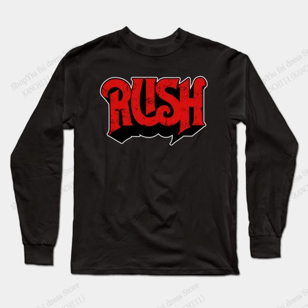 New Rock Rush Band 3D Print Long Sleeve O-Neck T-shirt Men Women Fashion Plus Size Hip Hop Tops Tees Vintage Tshirt Men Clothing