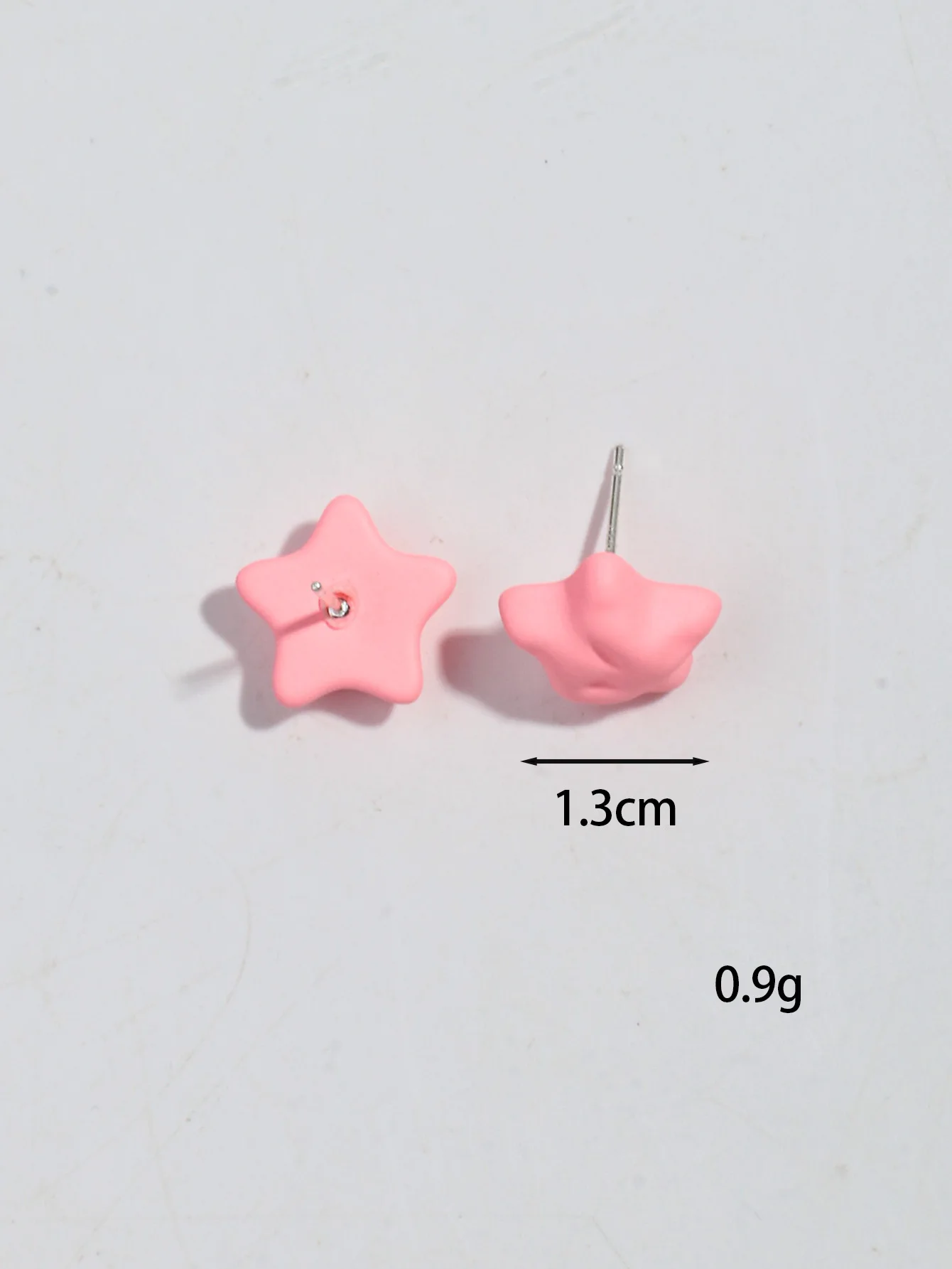 New 3pair/set Mini Acrylic Star Stud Earrings for Women Cute Candy Color Pentagram Earring 2024 trend Jewelry Set Gifts