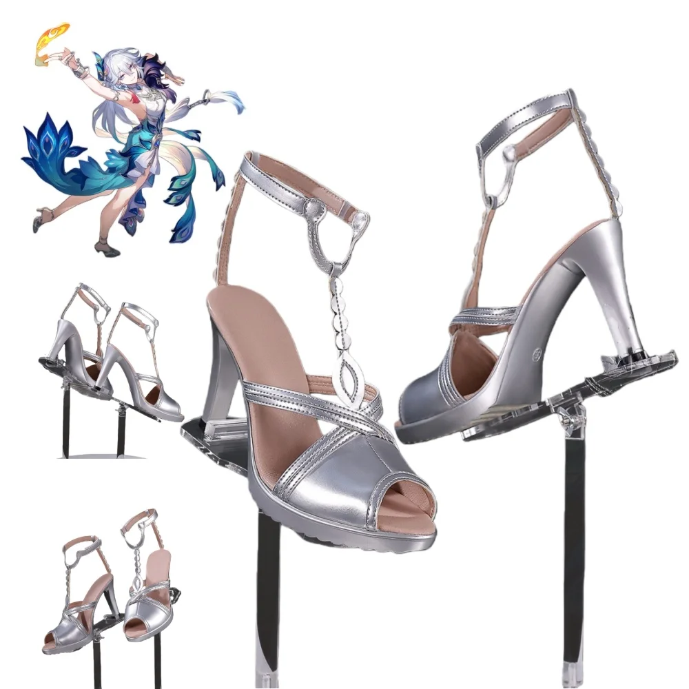 Game Honkai Star Rail Yaoguang Cosplay Shoes Anime Yaoguang Accessories Props Halloween Costumes for Man Woman Shoe