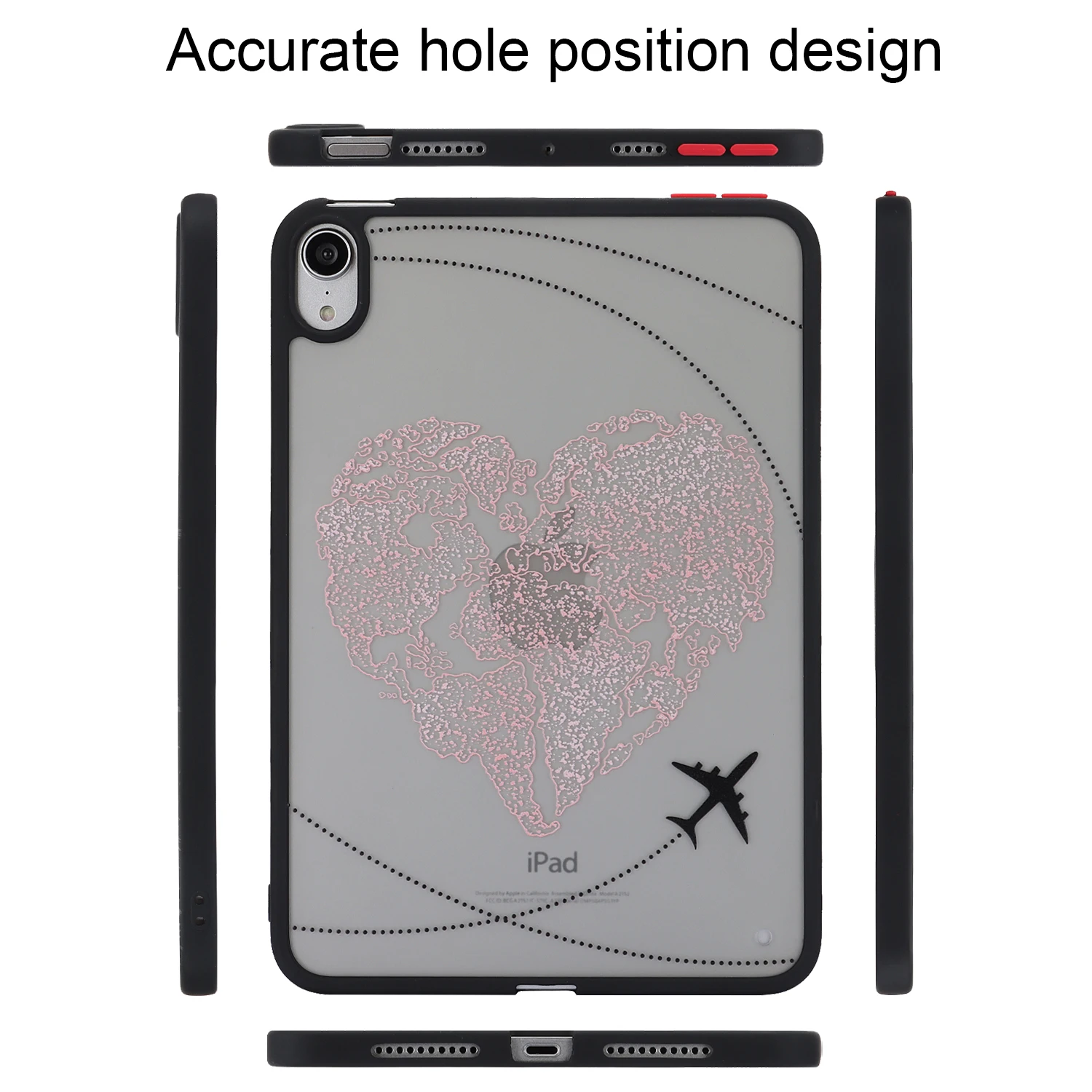 Etui na tablet IPAD AIR 13 2024 Hard PC Back Cover Shockproof Tpu Protect Shell For IPAD PRO 13 11 MINI 7 6 5 4 3 2 1 AIR 5