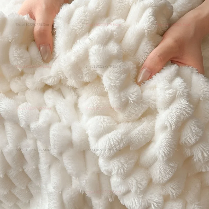 بطانية دافئة سميكة ناعمة لقيلولة المكتب - رمي الصوف المريح للأريكة والأريكة والسرير بطانية شتوية دافئة خفيفة الوزن للسفر للبالغين