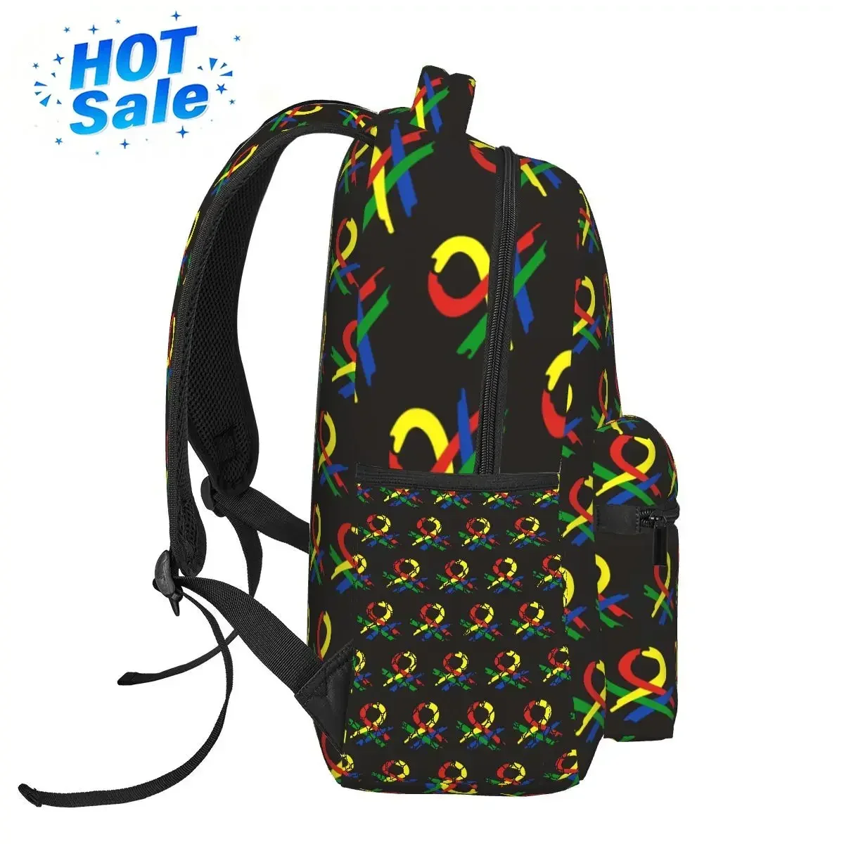 Custom Bag United Colors Of Benetton Backpack Featuring A Single Main Compartment, Perfect Leisurely Strolls, Or Everyda view 3