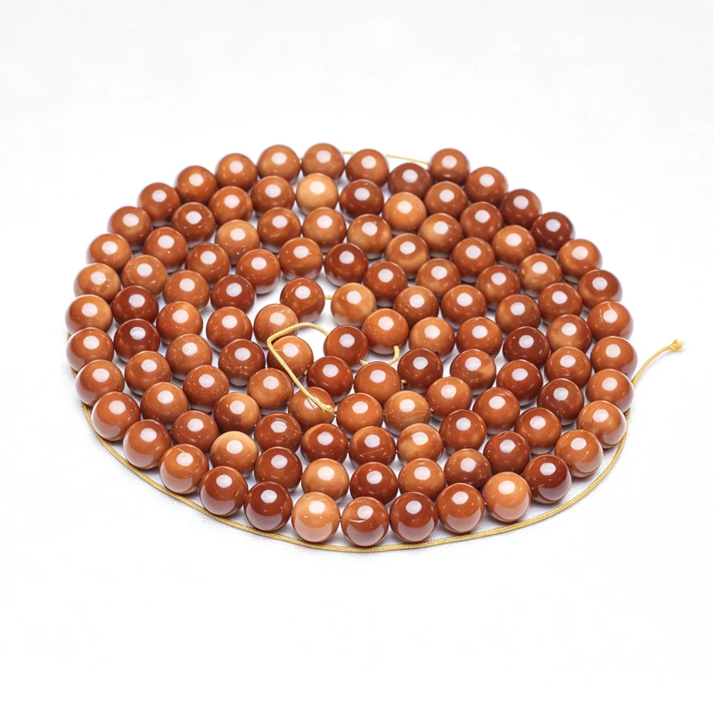 Natural Palm Fruit Kuka Natural Color Bulk Space Bead DIY Jewelry Making 8mm10mm Round Bead Decoration Crafts