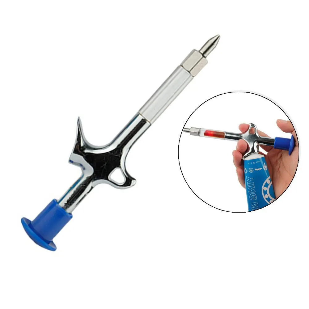 MTB Bearing Hub Axis Grease Gun Mountain Bike Manual Oiler Service Tool Bicycle Grease Injector Syringe Cycling Accessories