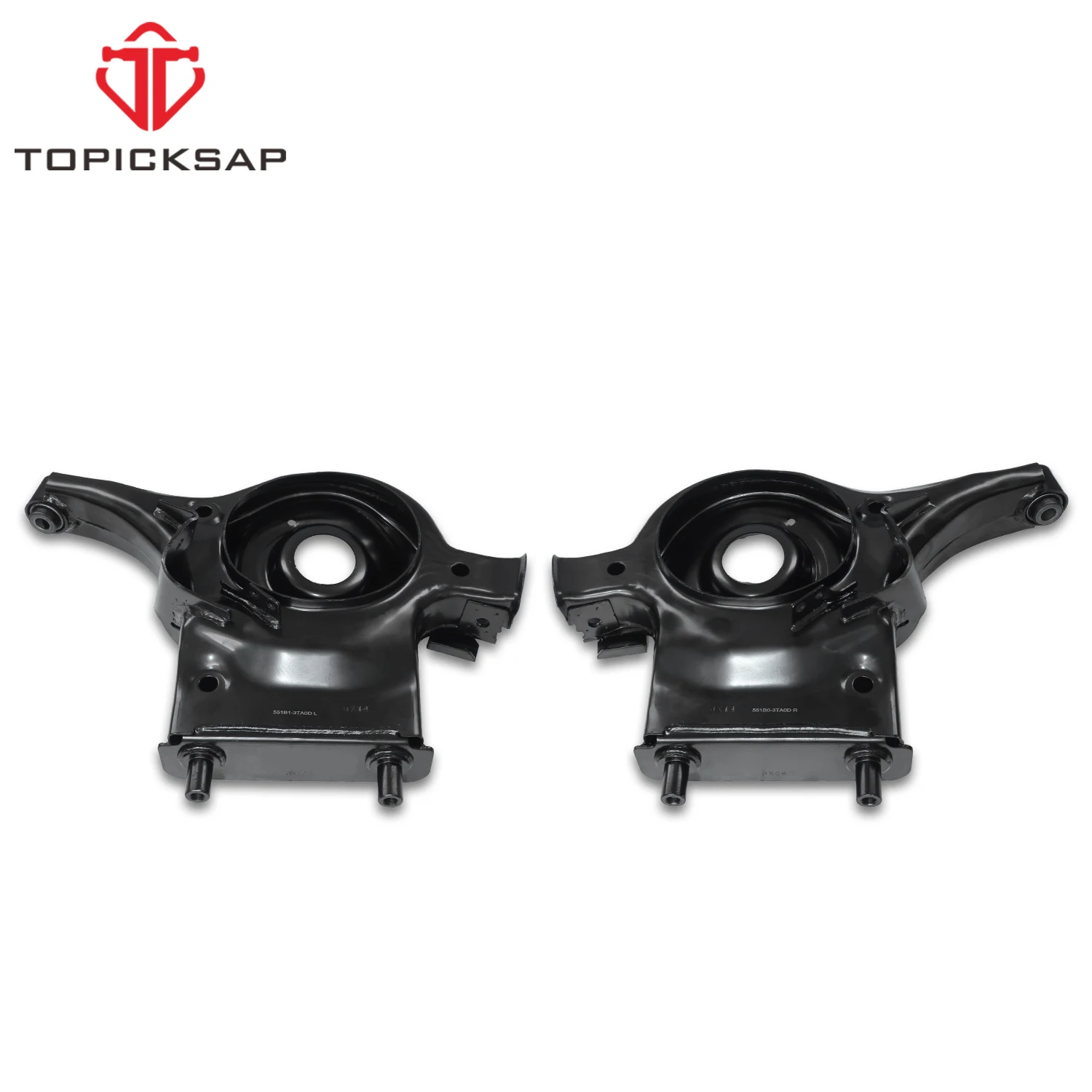 TOPICKSAP 2pcs Rear Lower Left Right Control Arms Suspension Kit for Nissan Altima 2013 - 2018 Maxima 2016 - 2021 551B1-3TA0D
