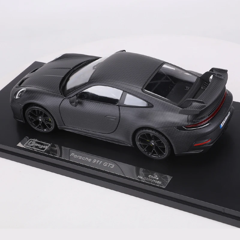 Maisto 1:18 Porsche 911 GT3 50th Anniversary Edition Die Casting Alloy Model samochodu Edycja limitowana 1000