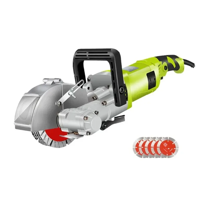 Slotting Machine Dust-free Steel Concrete Groove Cutting Machine Electric Wall Chaser Machine Circular Saw Slotter