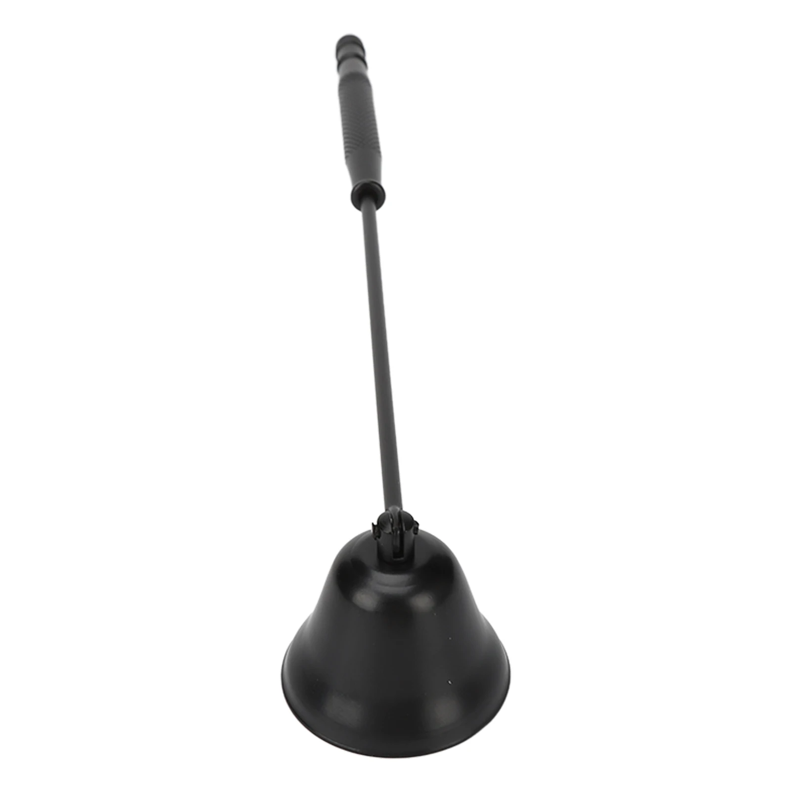 Pavio de vela Snuffer de aço inoxidável Pavio Chama Snuffer Extintor vintage com alça longa preto