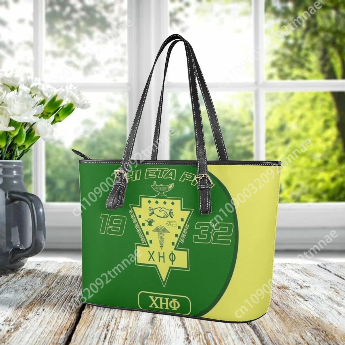 Chi Eta Phi Sorority Custom Shoulder Bag Top Handle Fashion Small Handbag Girls Messenger Bag Travel Casual Underarm Bag Female