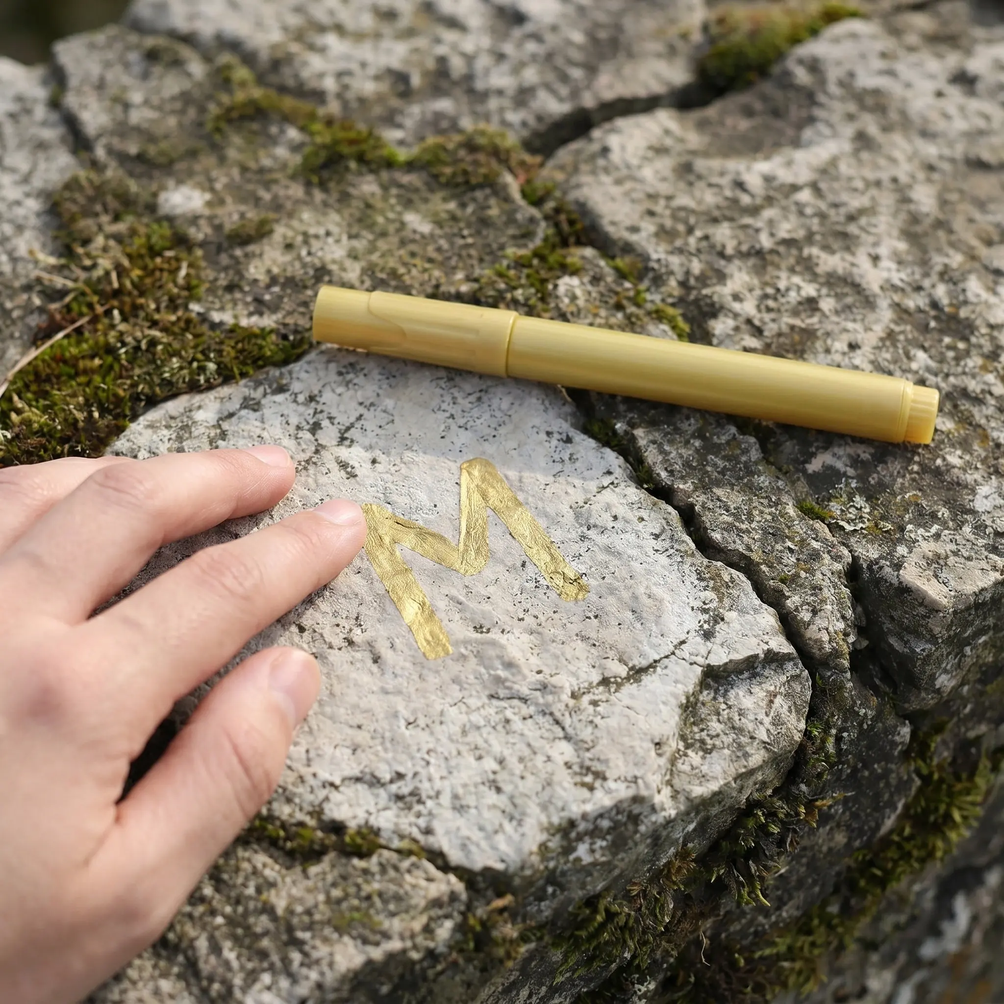 6Pcs Headstone Marker Pen Waterproof Permanent Paint Markers Quick Dry Fast Drying Stone Inscription Touch Up Memorial Engraving
