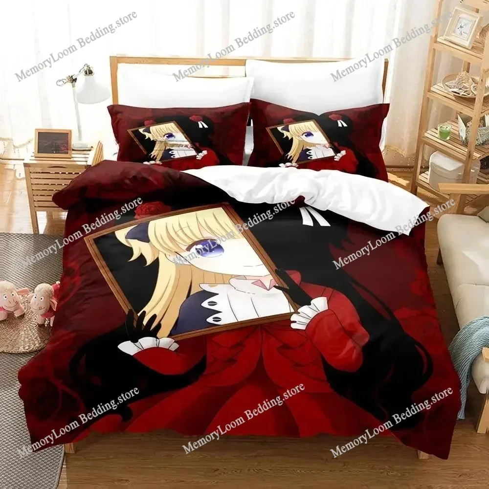 Fashion Anime SHADOWS HOUSE Bedding Set Single Twin Full Queen King Size Bed Set Adult Kid Bedroom Duvet cover Set Home Textiles