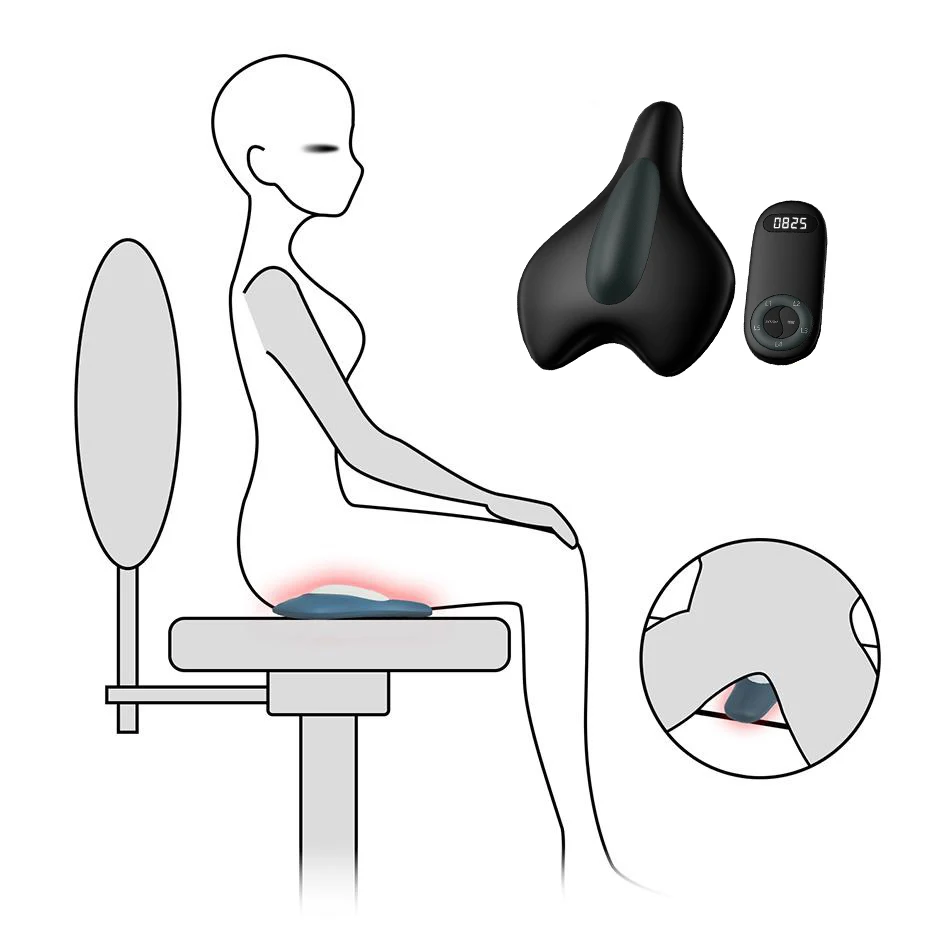 Pelvic Floor Muscle Training Device for Prostate Sexual Function Enhancement Soft Cushions Available For Men And Women