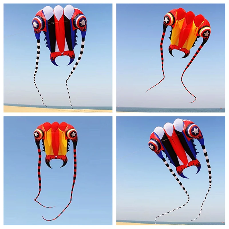 free shipping large soft kite fly trilobite kites for adults kite nylon kite giant kites for adults octopus kites wind spinner