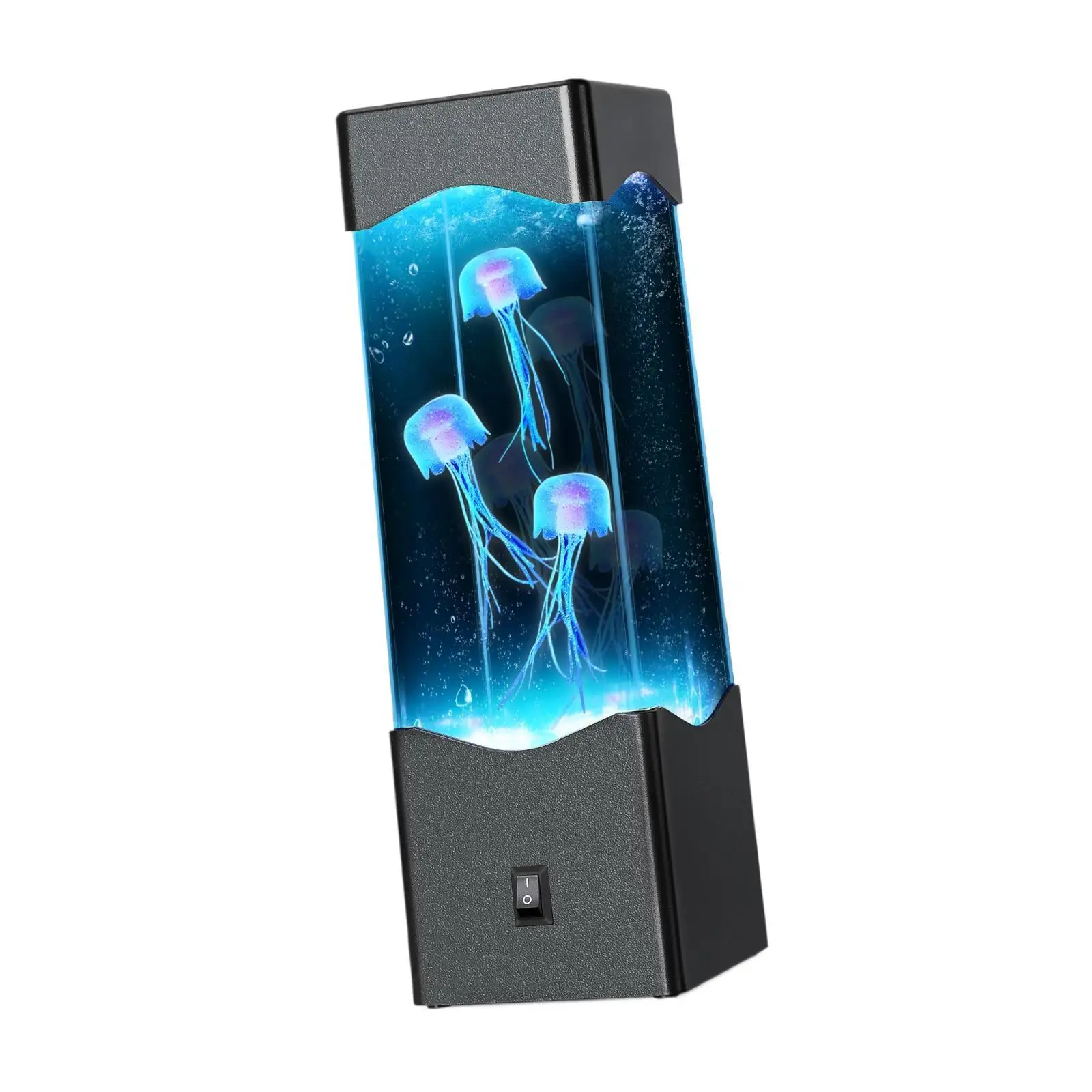 Jellyfish Lamp Mood Lamp Artificial Fish Color Changing Sensory Room LED for Living Room Halloween Present Boys Adults
