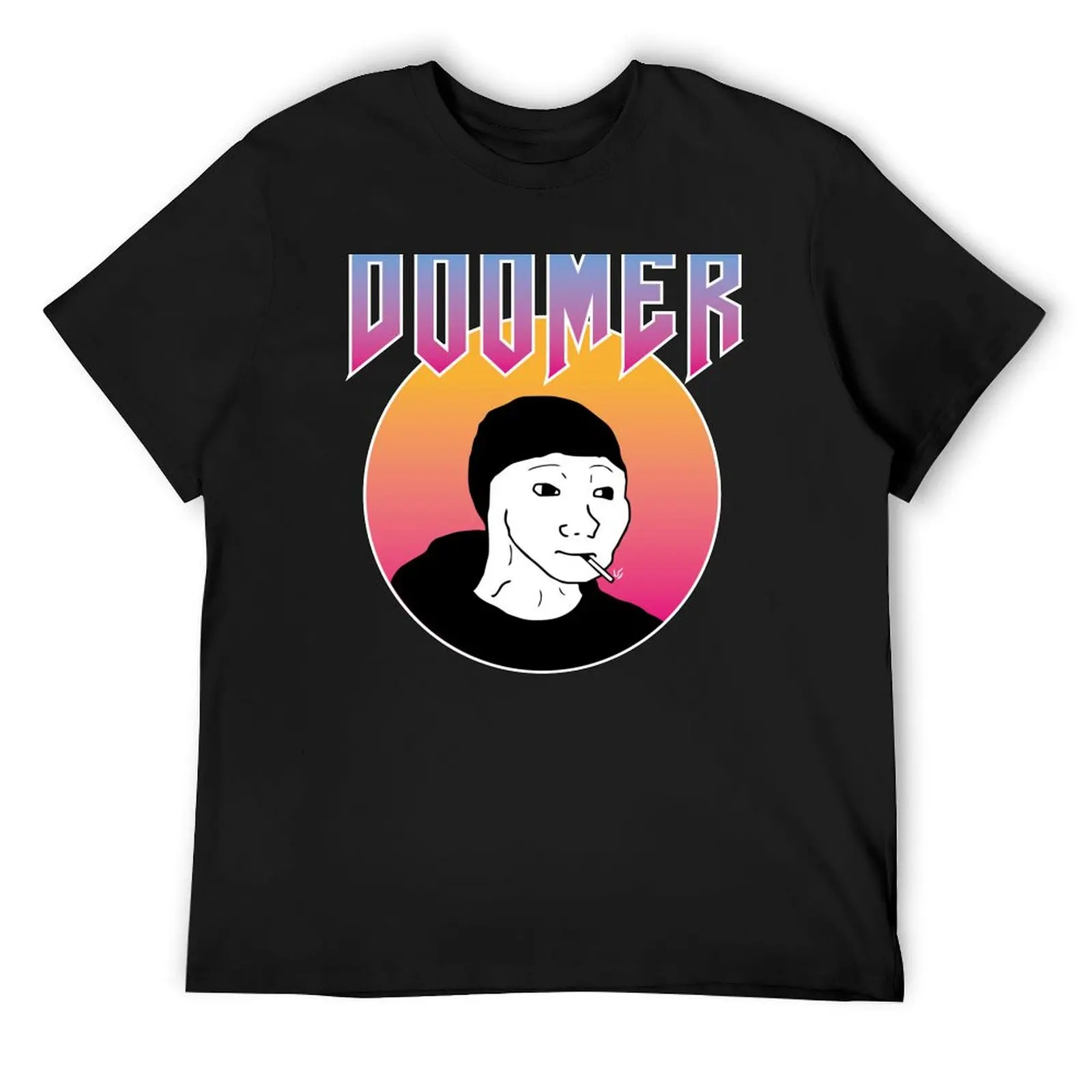 

Doomer T-Shirt animal prinfor boys man clothes customs graphic tee shirt men t shirts