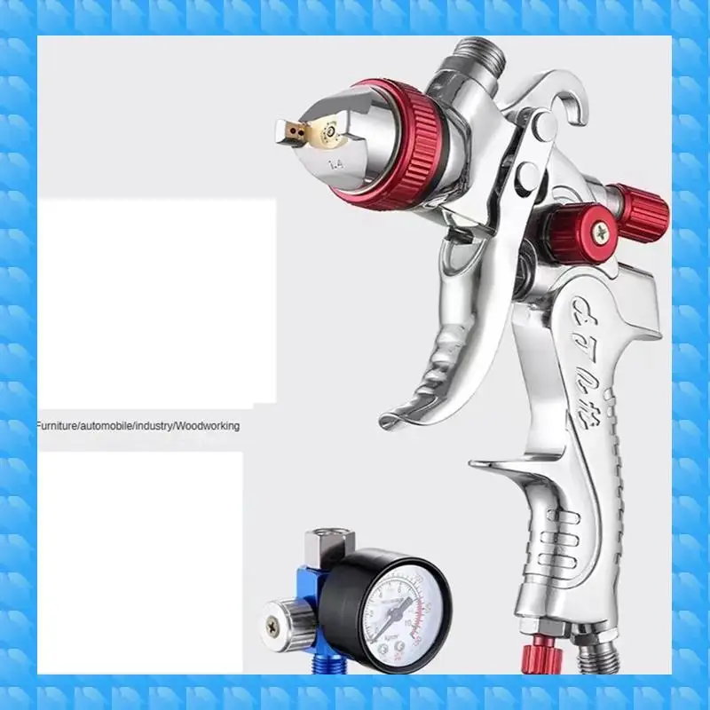 

ETRT Airbrush Car Spray Paint Stainless Steel Paint Spray Upper And Lower Pot Top Paint Sheet Metal High Atomization Spray Tool