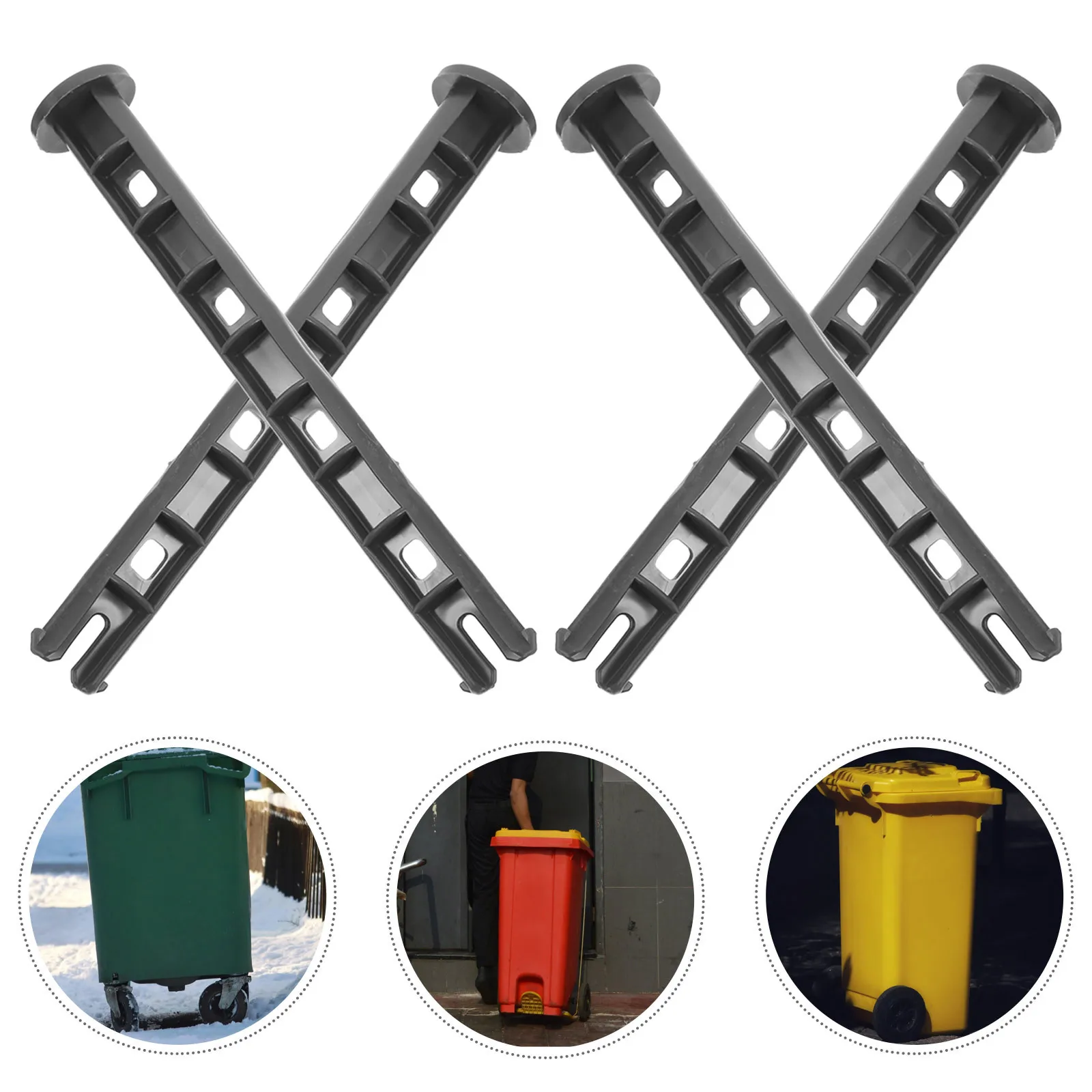 

10Pcs Trash Can Accessories Universal Lid Latch Pins Outdoor Wheelie Bin Hinges Replacement Parts Lock Pins