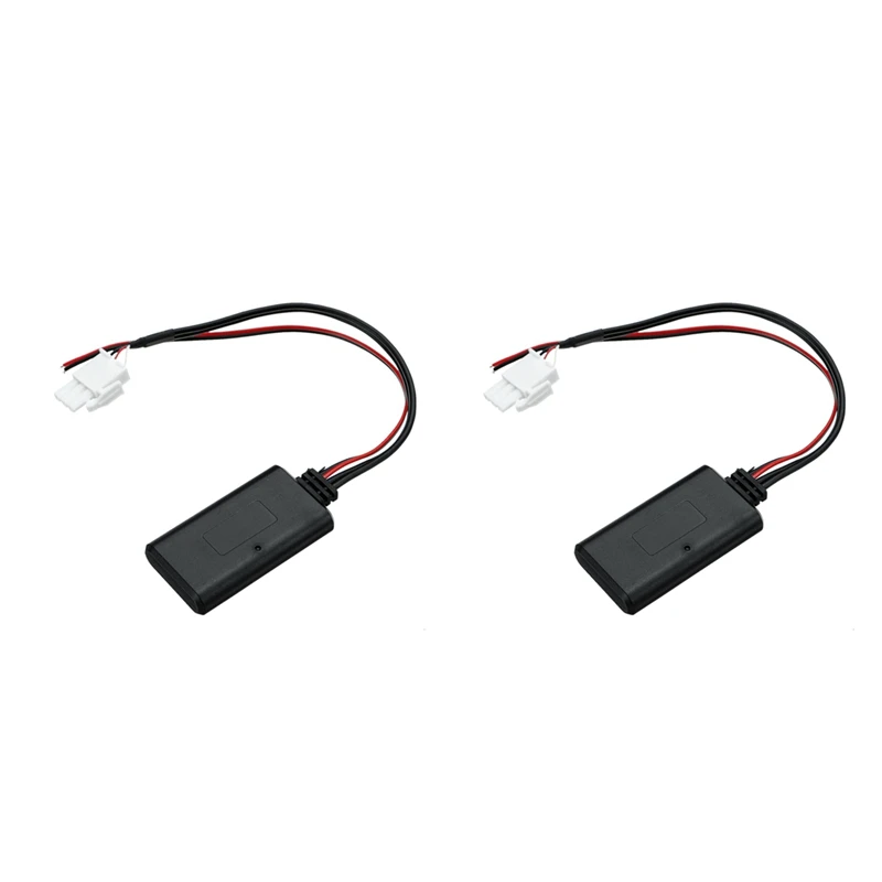 2X Bluetooth Module Radio Stereo AUX Music Cable Adaptor For HONDA GL1800 Goldwing