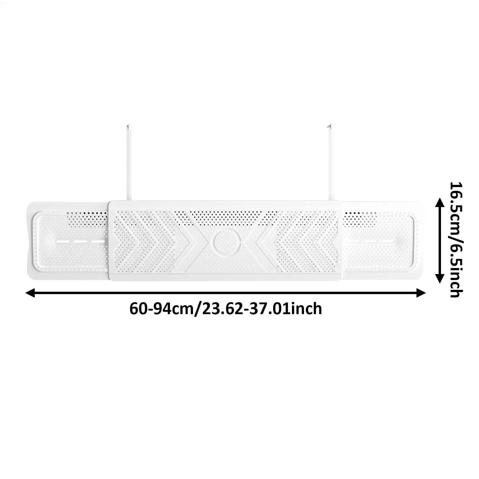 AC 디플렉터 텔레스코픽 AC 윈드 커버 드릴 없음 욕실 용 에어컨 디플렉터 침실 직장 아파트 기숙사