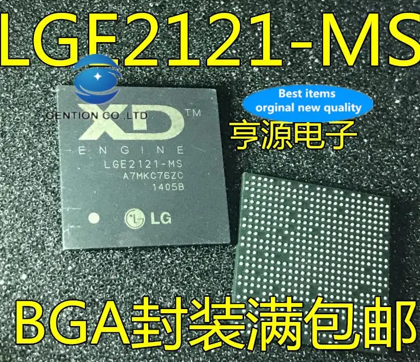 2pcs 100% orginal new  LCD chip LGE2121 LGE2121-MS BGA