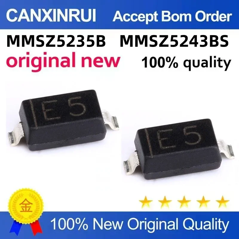 (5-100 pieces) Original MMSZ5243BS-7-F silk screen H3 SOD323 13V 200MW SMD Zener diode