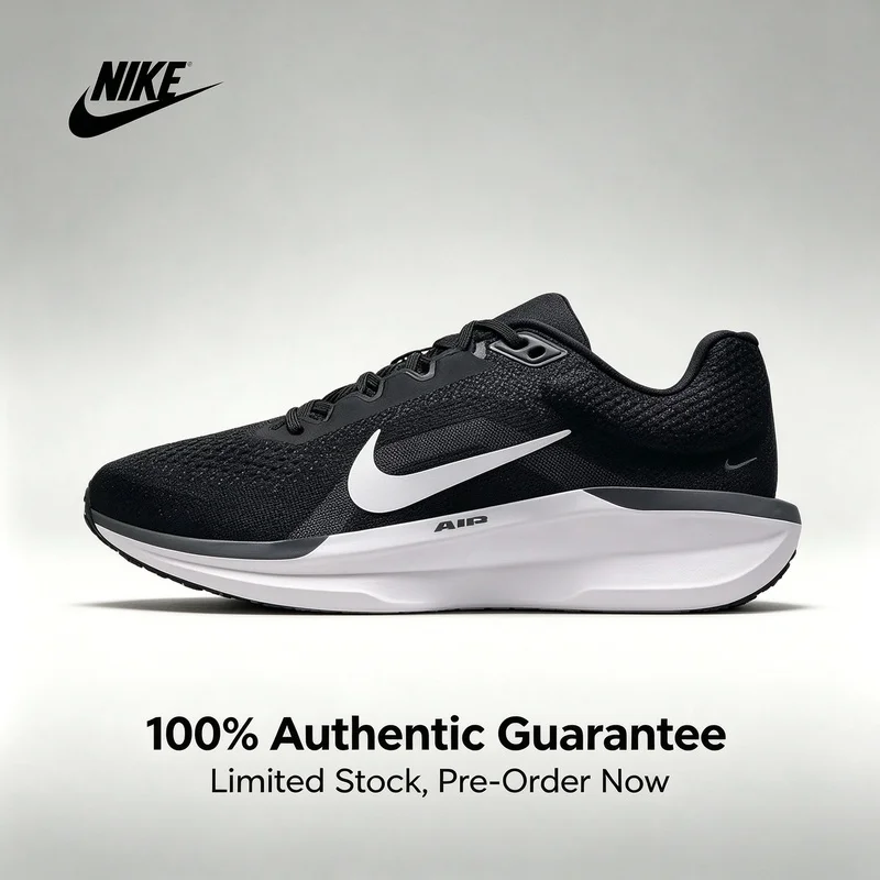 Nike Winflo 11 Versatile Mesh Breathable Low-Cut Casual Training Running Shoes for Men and Women FJ9510-001