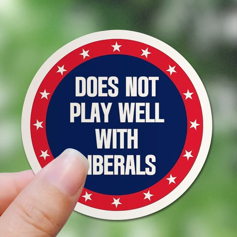 

1PC Funny Quote Vinyl Sticker "Incompatible With My Views" Humor Decor Decal for Car Window Laptop Daily Vehicle Decoration