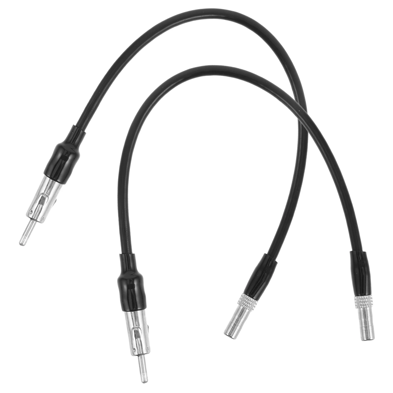

2Pcs Car Modification Line Short Antenna Car Antena Connector Radio Upgrade Adapter Durable Enhanced Transmission