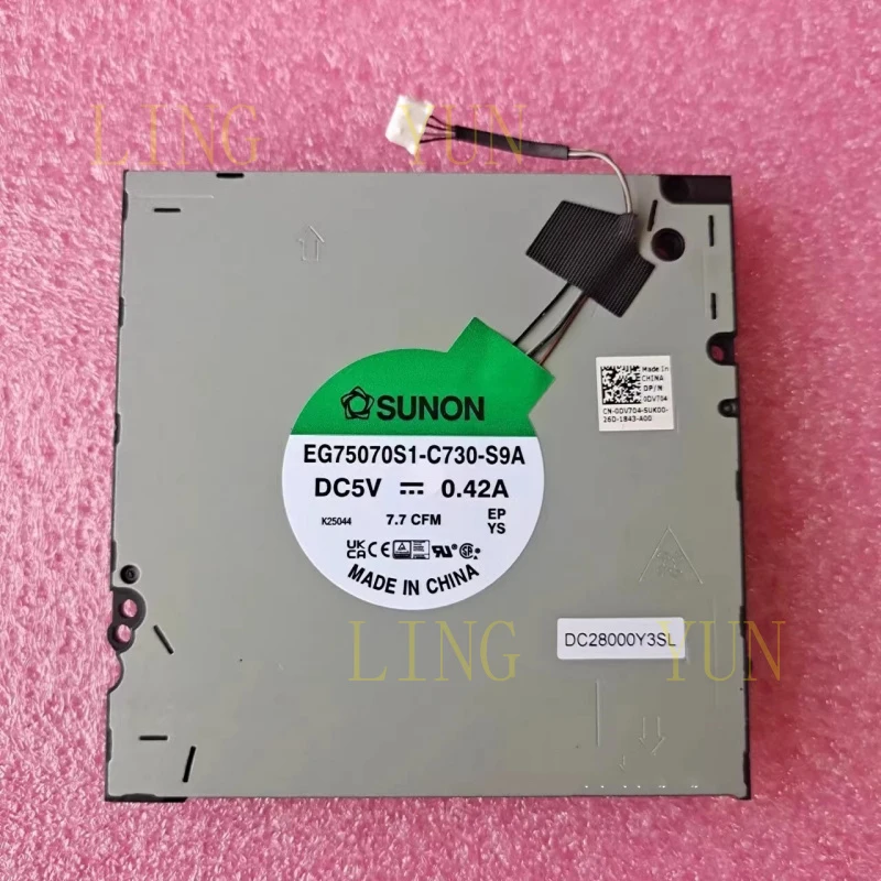 

Новый вентилятор процессора EG75070S1-C730-S9A для Dell Precision 7670 M7670 7680 A5500 8 мм