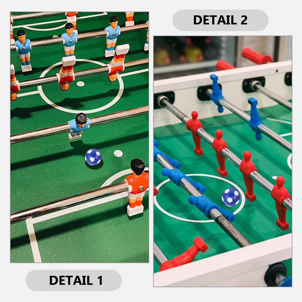

12Pcs Table Football Balls Replaceable Mini Soccer Game Accessories for Desktop Foosball Table Smooth Performance