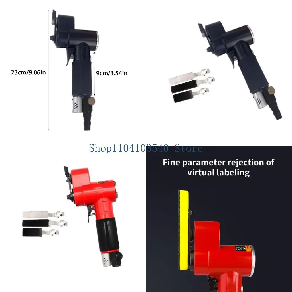 02DC Pneumatic Handheld Polither mit austauschbaren Pads für Industrieprojekte