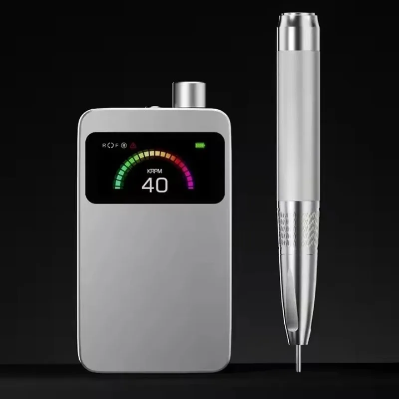 D570 Brushless Motor Strong Nail Drill Machine Electric Nail File for Acrylic Nail Drill Kit With Led Display
