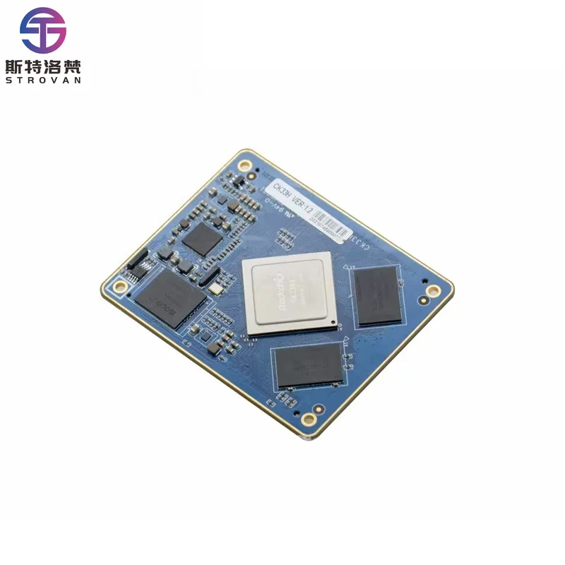Rockchip Motherboard RK3399 RK3588 Core Board LPDDR4 RAM 4G WIFI BT Robot AI Android Ubuntu Linux ARM Industrial Motherboard