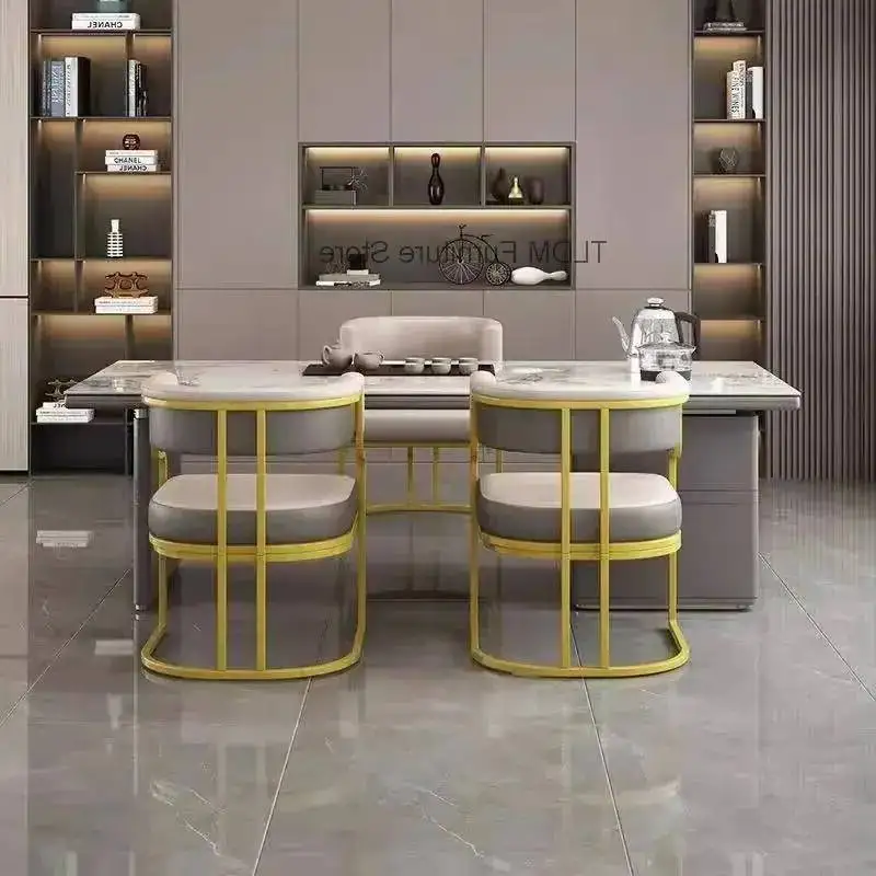 Negotiate shop dining luxury nail art coffee light reception luxury chairs tea light chairs sofas high-end chairs
