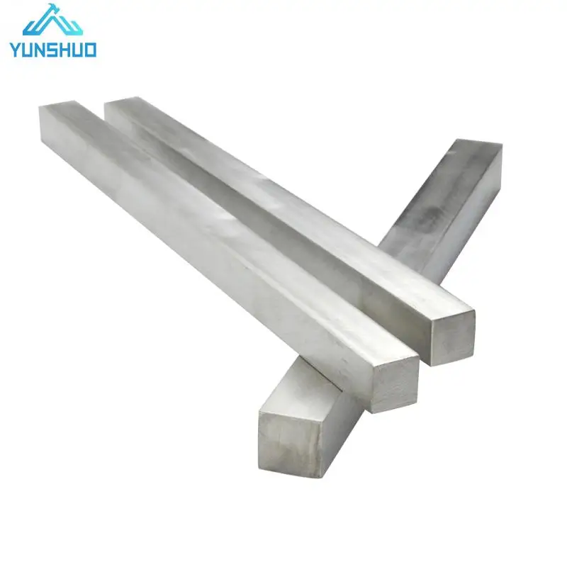 304 Stainless Steel Square Bar Rod 3MM 4MM 5MM 6MM 7MM 8MM 10MM 12MM 14MM 16MM 18MM Length 200mm Turning Milling Tools