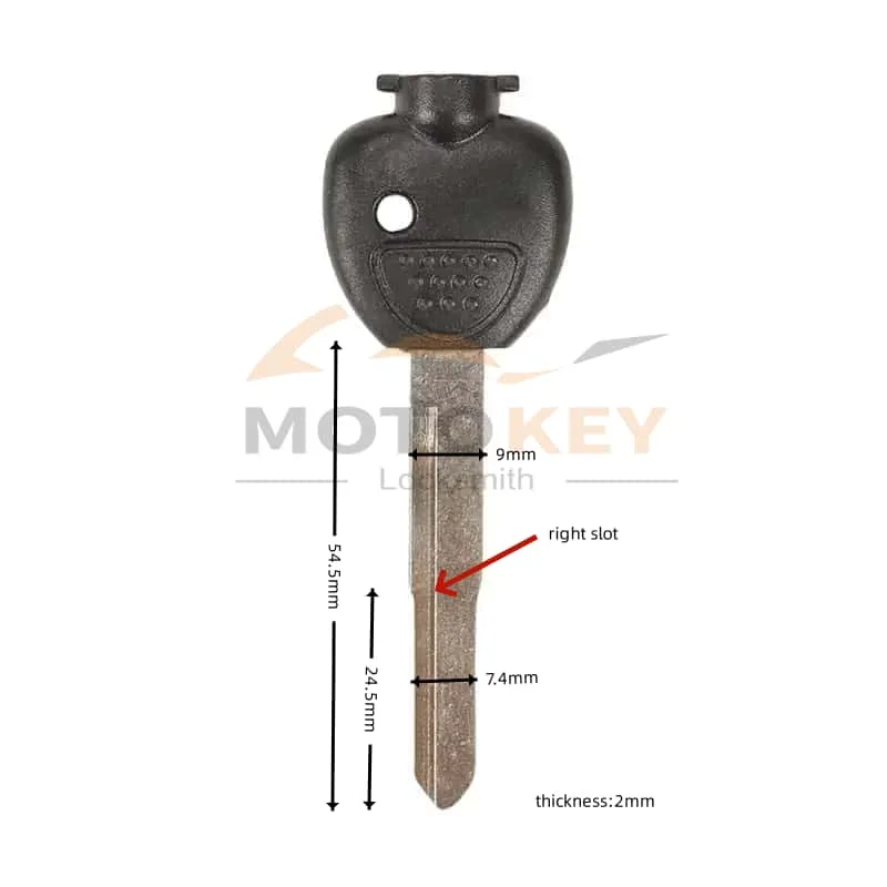 

For YAMAHA Majesty 250 Majesty 400 yp2 yp3 mt09 mt07 Motorcycle Key with magnet Blank Key Motorcycle Replace Uncut Keys