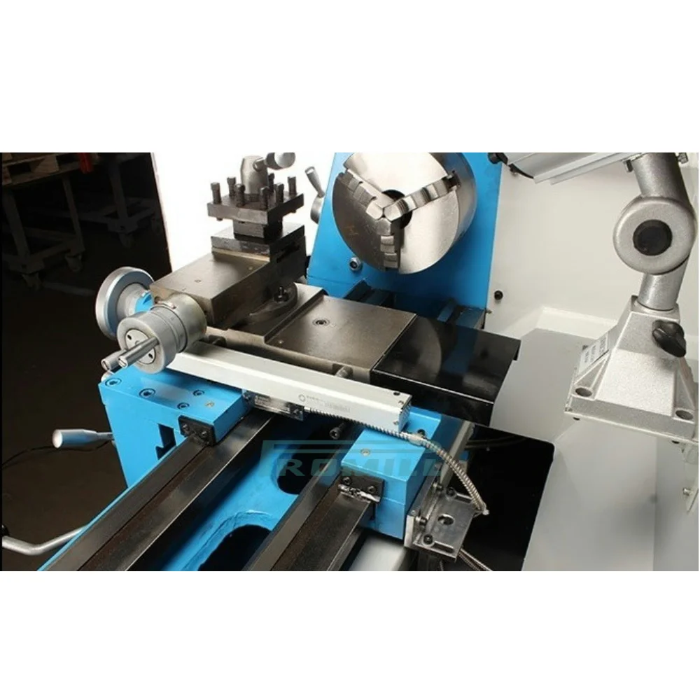 PROMILL CJM360 Worry-free After-sales Digital Horizontal Turning Lathe Mini Bench Machine Metal Working Automatic Control