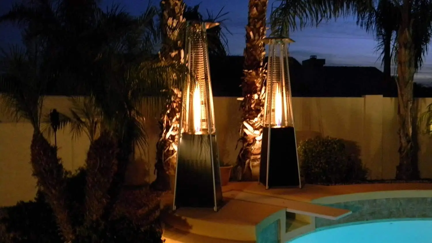 

Patio Propane Space Heater - 48,000 Btu Pyramid Propane Heater, Outdoor Heater, Portable Heater, Patio Heater Propane