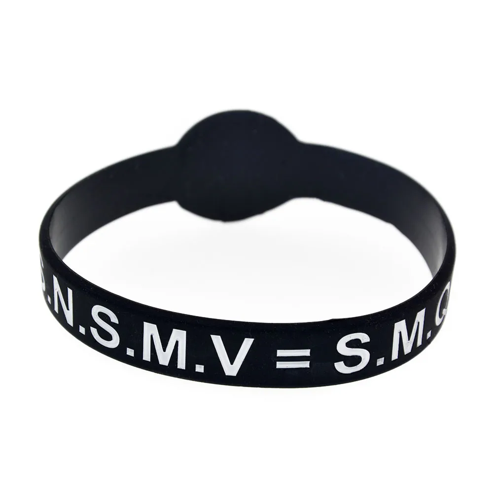 1 PC Jesus Bracelets CSPB CSSML NDSMD Silicone Wristband Women Men Jewelry Gifts Christian Religious Bangle Adult Size