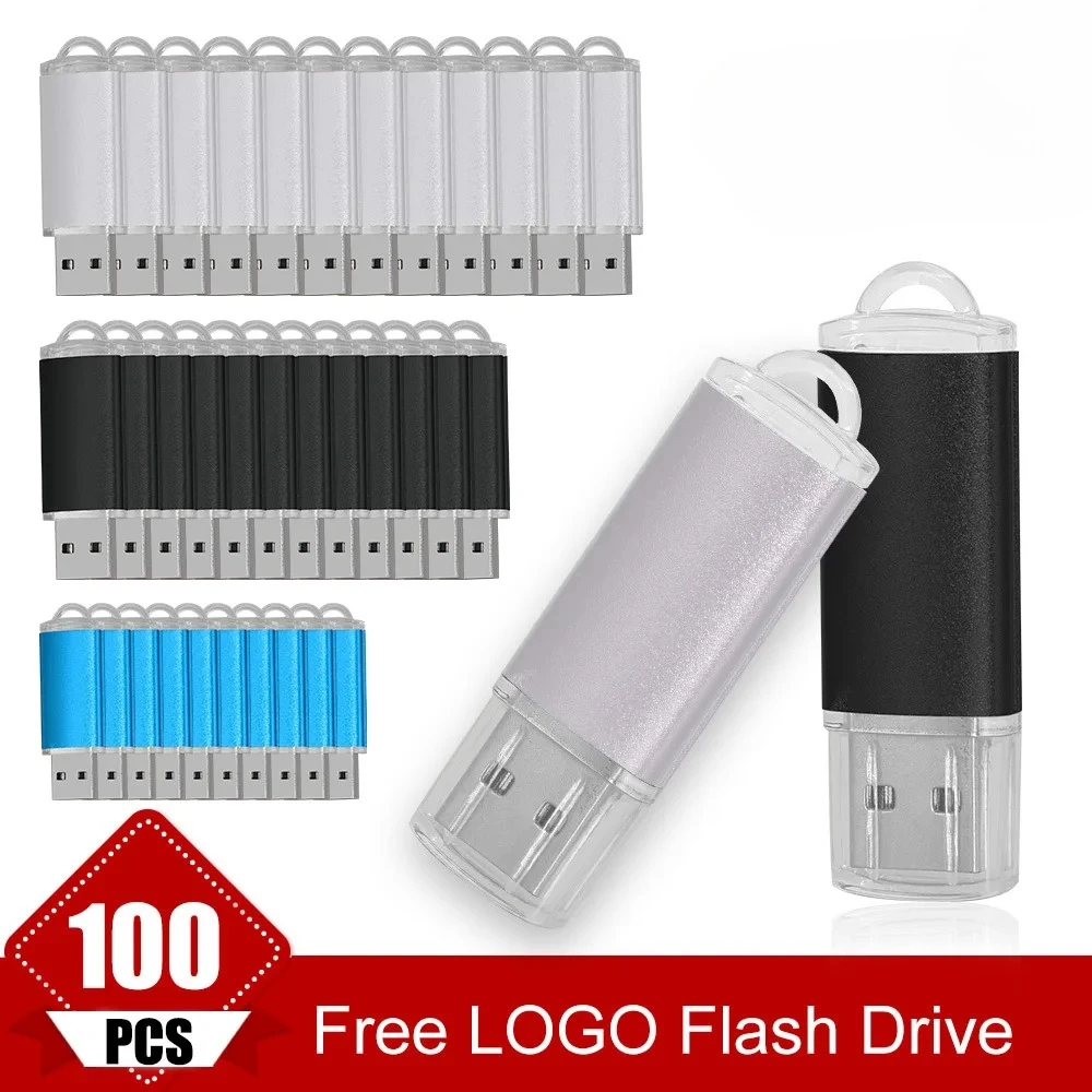 

100pcs/lot factory price usb 2.0 flash drive 512MB 4GB 16GB usb metal pendrive 4GB 64GB usb memory stick Free Custom logo gifts