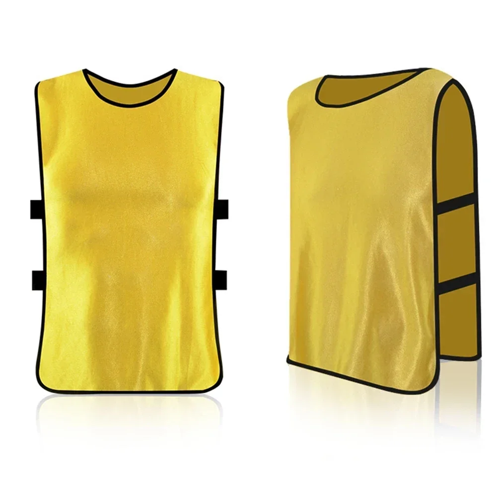 SPORTFUNSF Football Vest Jerseys Sports Training BIBS Mesh Vests Loose Basketball Cricket Soccer Volleyball Rugby Team Sports Ac