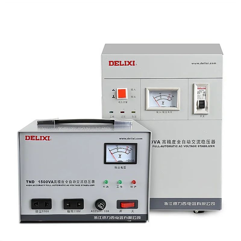 Automatic Voltage and Current Regulator 220v AVR+Regulator 30KVA 50KVA 3000W 5000W Stabilizer of Good Quality