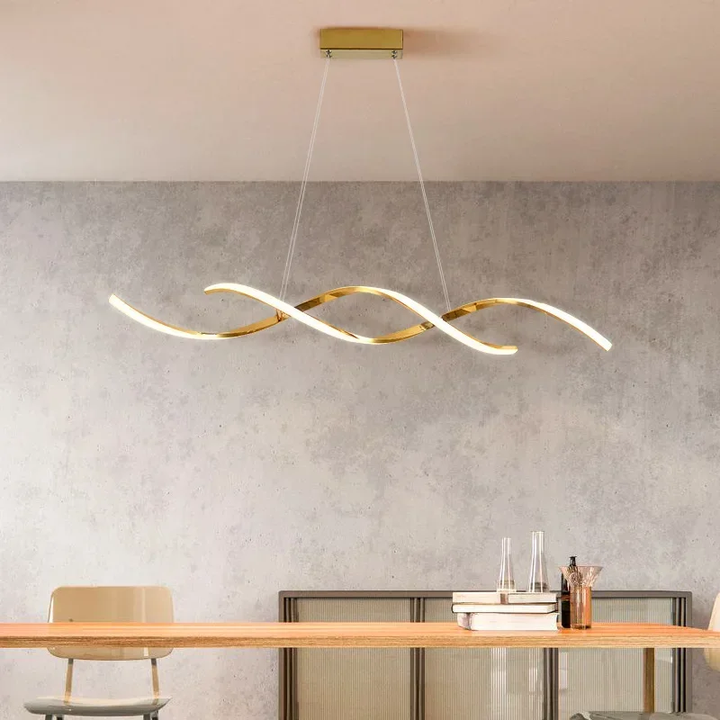 Modern LED Chandelier For Living Room Dining Room Bar Kitchen Room Work Smart Home Alexa Google RC Hanging Chandelier Fixtures