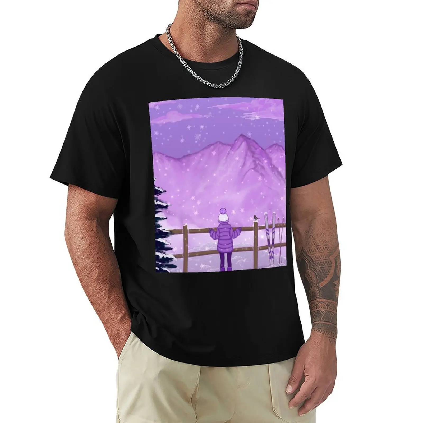 

Snowy Colorado Mountains T-Shirt vintage graphic tee luxury t-shirt new gifts and t-shirts sweat vintage t shirt men