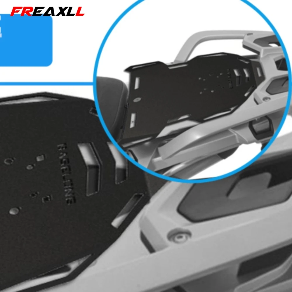 2023 2022 2021 2020 2019 2018 Pillion Luggage Rails For BMW R 1250 GS Rear Seat Area Covering Plate Rack R1250GS ADV Adventure