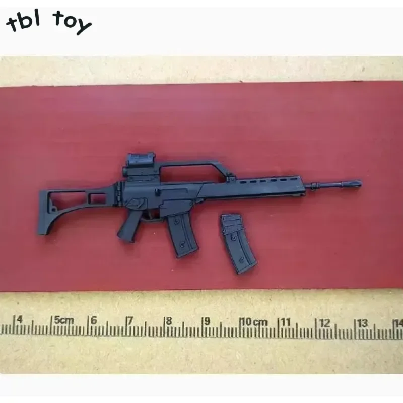 Пластиковая модель пистолета в масштабе 1/12 AUG PP19 G36 APC9 AS VAL, черная игрушка, подходит для 6-дюймовых фигурок Figma, аксессуары для оружия Shf