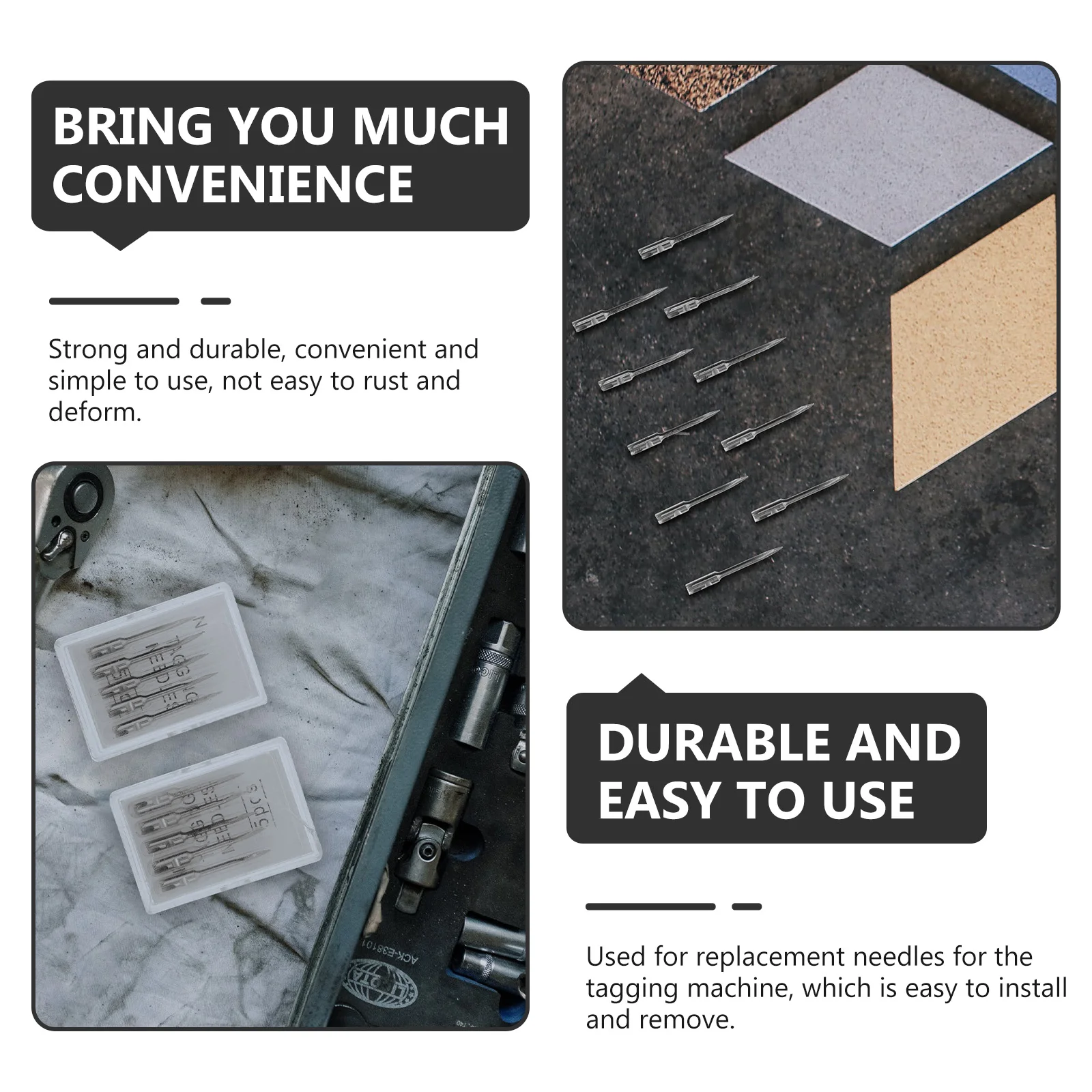 10pcs Tagging Needles Metal Iron Replacement Needles For Label Attacher Strong Easy Install Remove Suitable Price Tag