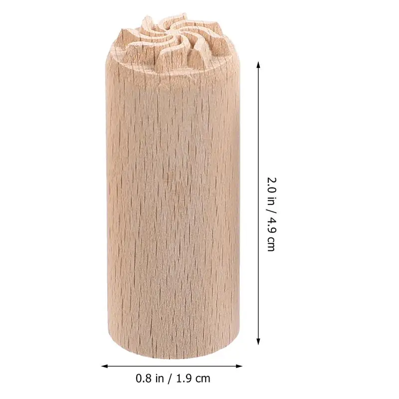 5pcs/7pcs Hand Carved Wood Pottery Tools Stamps Natural Wood Stamps For DIY Clay Pottery Printing Blocks Clay Tool